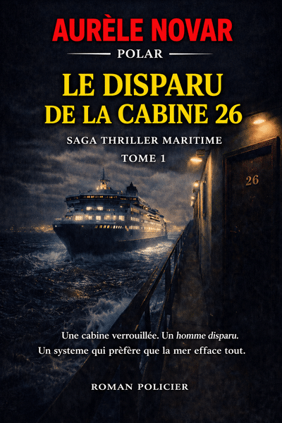 Couverture du roman Le Disparu de la cabine 26, tome 1, d'Aurèle Novar